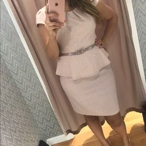 Connected pink dress